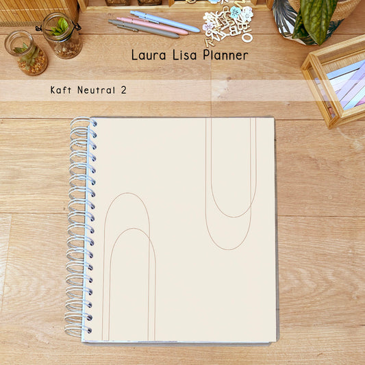 PRE-ORDER Laura Lisa halfjaarlijkse leerkrachten planner neutral 2