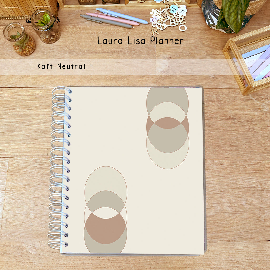 PRE-ORDER Laura Lisa halfjaarlijkse leerkrachten planner neutral 4