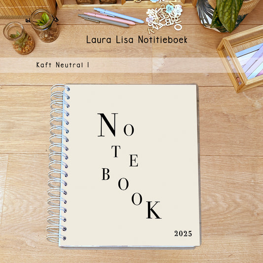 PRE-ORDER Laura Lisa notitieboek neutral 1