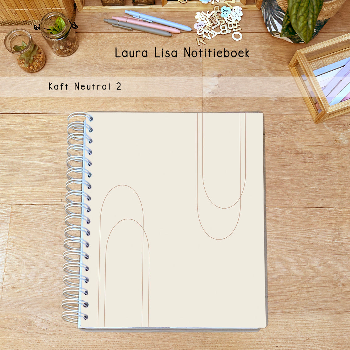 PRE-ORDER Laura Lisa notitieboek neutral 2