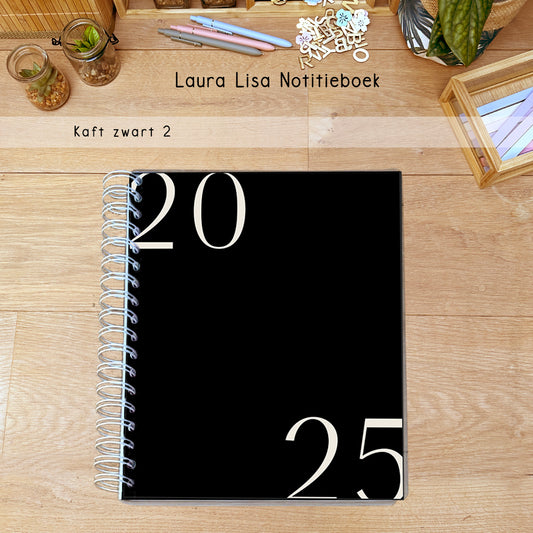 PRE-ORDER Laura Lisa notitieboek leerkrachten zwart 2