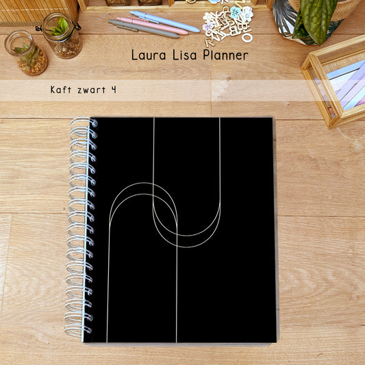 PRE-ORDER Laura Lisa halfjaarlijkse leerkrachten planner zwart 4