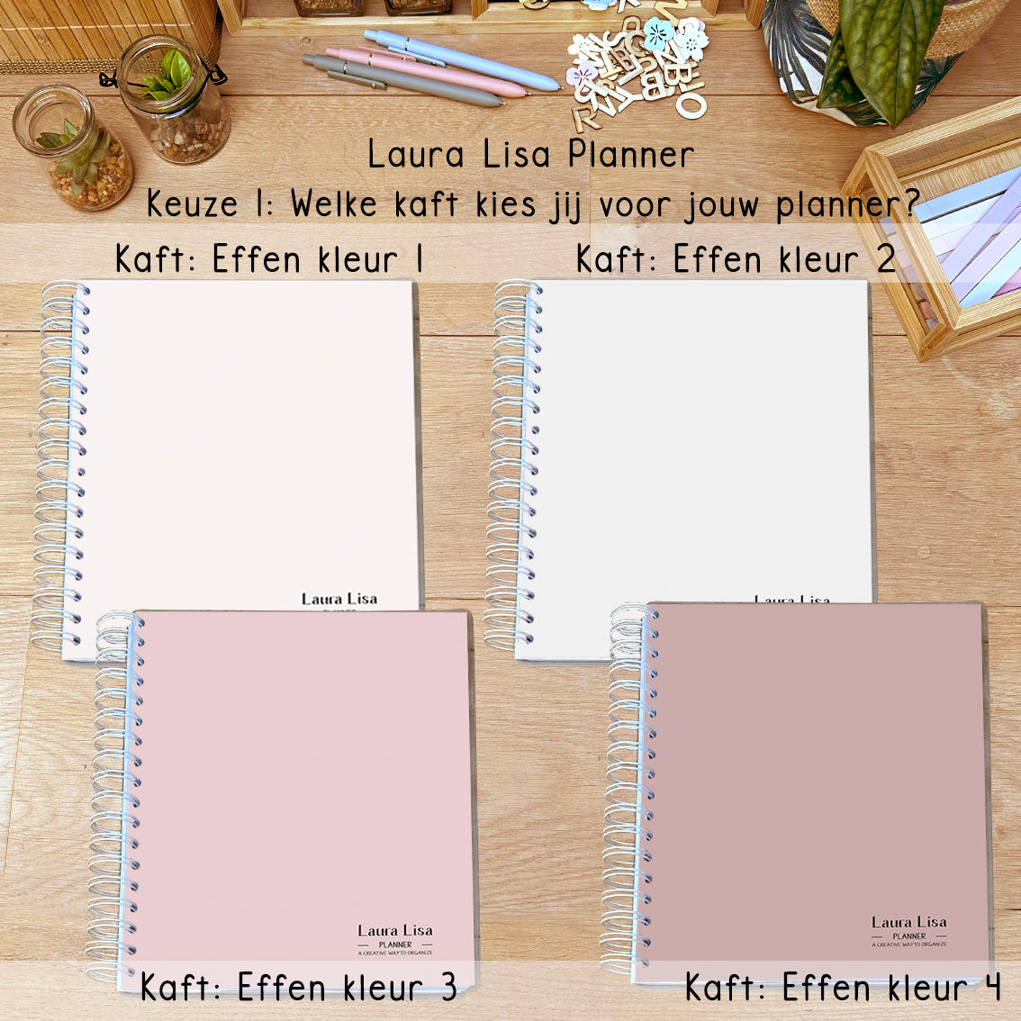 (ACHTSTE) PRE-ORDER Laura Lisa leerkrachten planner