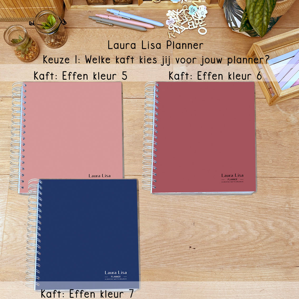 (ACHTSTE) PRE-ORDER Laura Lisa leerkrachten planner