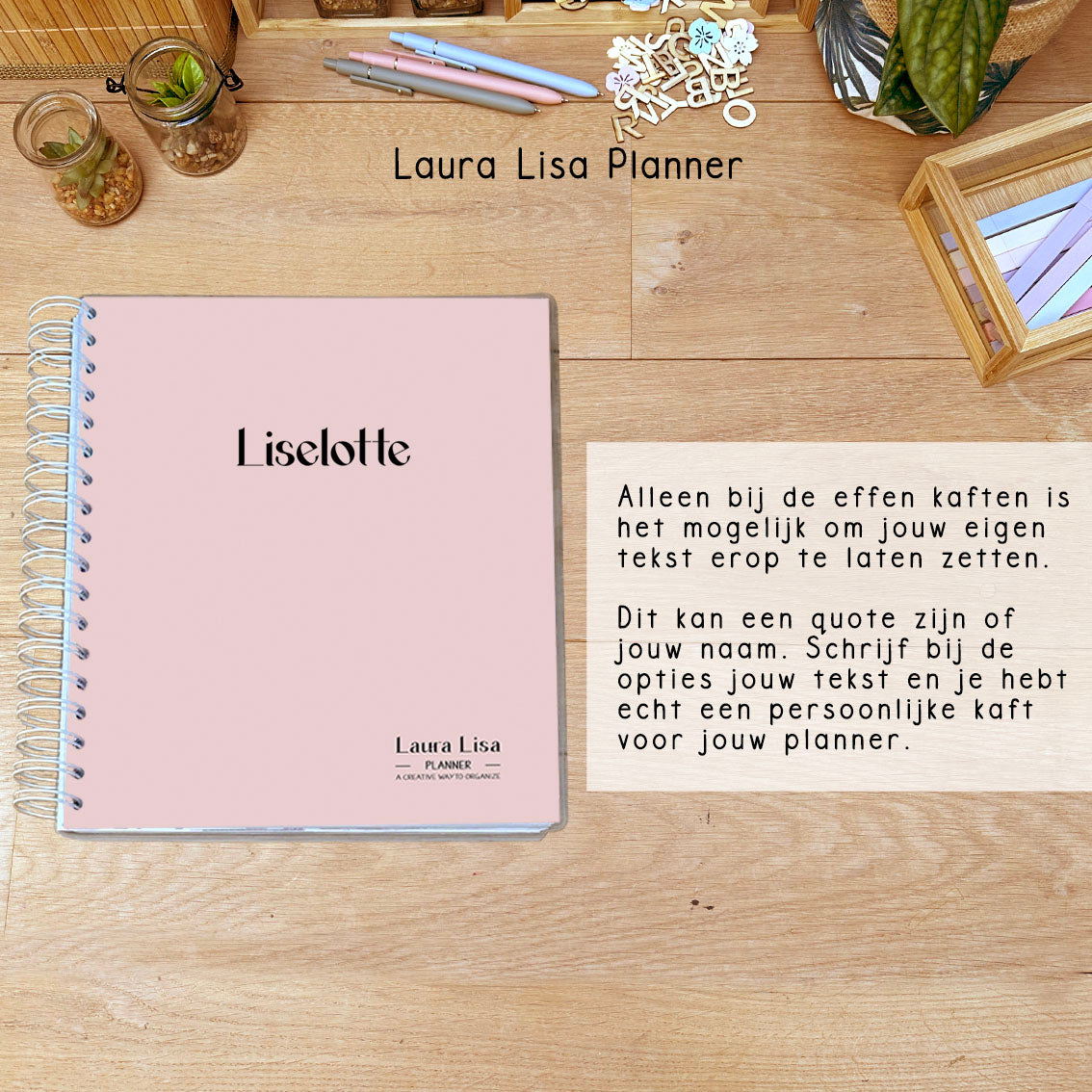 (ACHTSTE) PRE-ORDER Laura Lisa leerkrachten planner